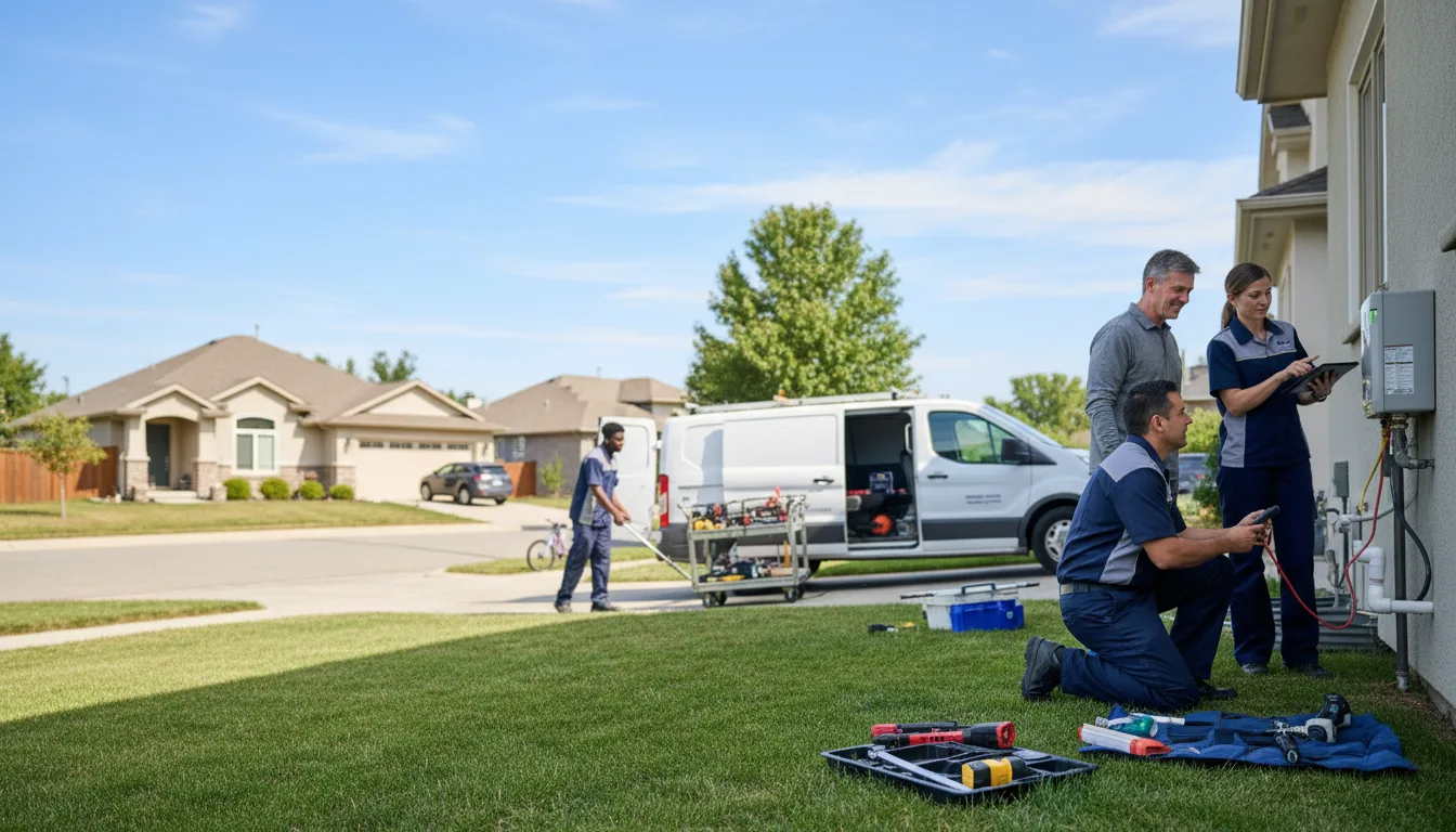 Tankless water heater service in Auburndale, MA